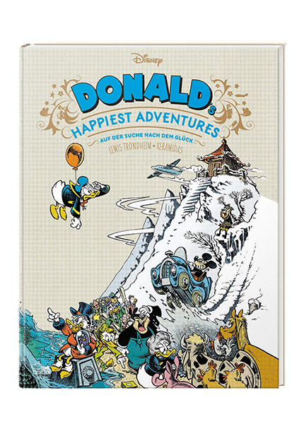 Cover Donald's Happiest Adventures - Auf der Suche nach dem Glück – Egmont Ehapa