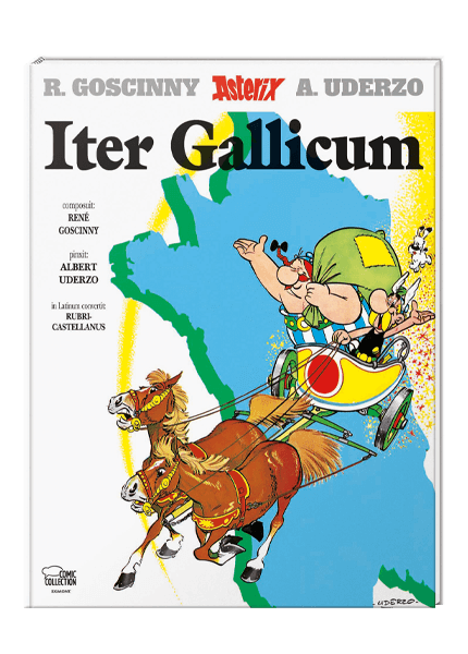 Cover Asterix Latein 05 - Iter Gallicum – Egmont Ehapa