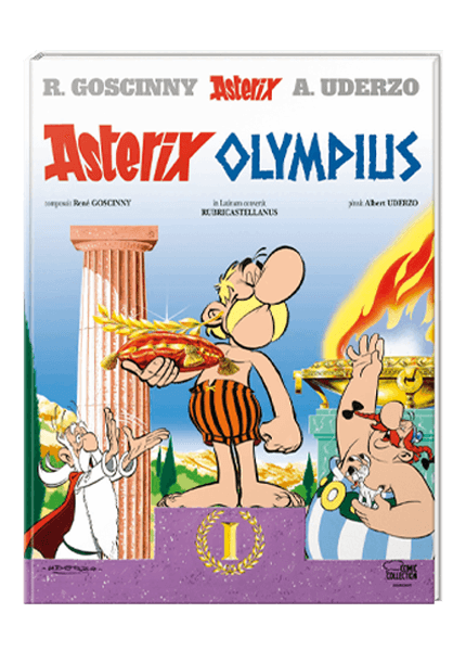 Cover Asterix Latein 15 - Olympius – Egmont Ehapa