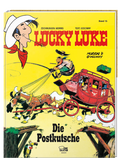 Cover Lucky Luke Nr. 15: Die Postkutsche - gebundene Ausgabe – Egmont Ehapa