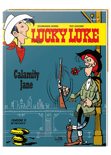 Cover Lucky Luke Nr. 22: Calamity Jane - gebundene Ausgabe – Egmont Ehapa