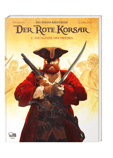Cover Der Rote Korsar - Die neuen Abenteuer Nr. 02 – Egmont Ehapa