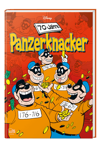 Cover 70 Jahre Panzerknacker – Egmont Ehapa