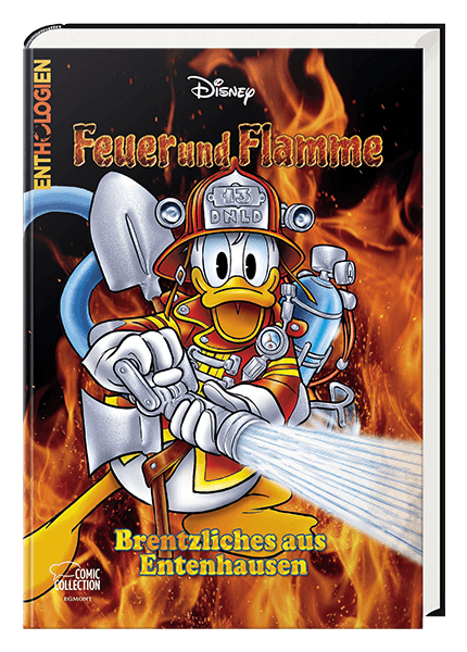 Cover Enthologien Nr. 54: Feuer und Flamme - BrENTzliches aus Entenhausen – Egmont Ehapa