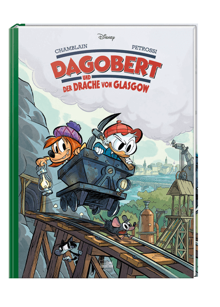 Cover Dagobert und der Drache von Glasgow – Egmont Ehapa