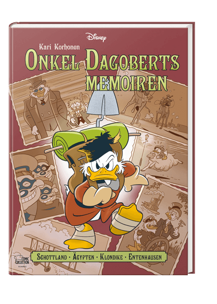 Cover Onkel Dagoberts Memoiren – Egmont Ehapa