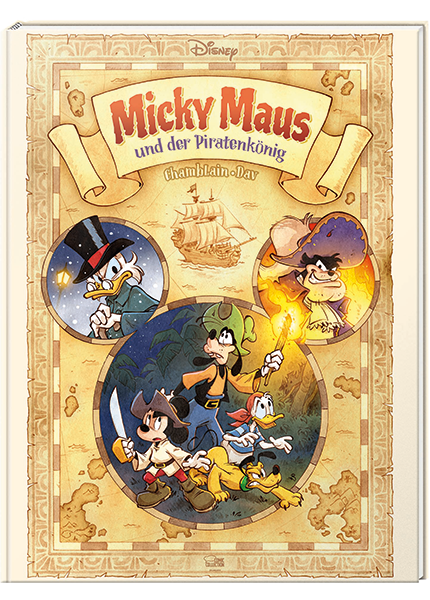 Cover Micky und der Piratenkönig – Egmont Ehapa