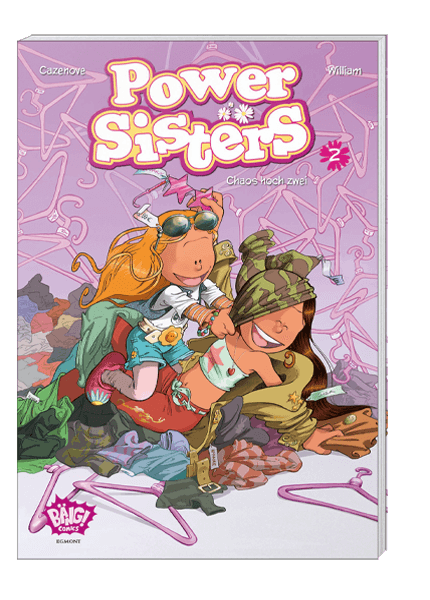 Cover Power Sisters - Chaos hoch zwei – Egmont Ehapa