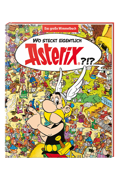 Cover Wo steckt eigentlich Asterix? - Das große Wimmelbuch – Egmont Ehapa