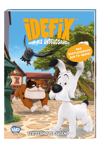Cover Idefix und die Unbeugsamen - Flatterhafte Jugend - Erstlesebuch zur Serie – Egmont Ehapa