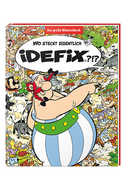 Cover Wo steckt eigentlich Idefix? - Das große Wimmelbuch – Egmont Ehapa