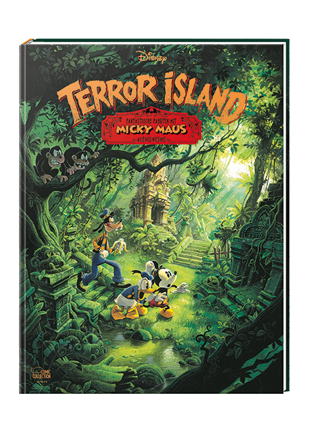 Cover Terror Island - Fantastische Fahrten mit Micky Maus – Egmont Ehapa