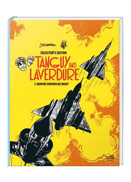 Cover Tanguy und Laverdure Collector's Edition Nr. 07 - Vampire kommen bei Nacht – Egmont Ehapa