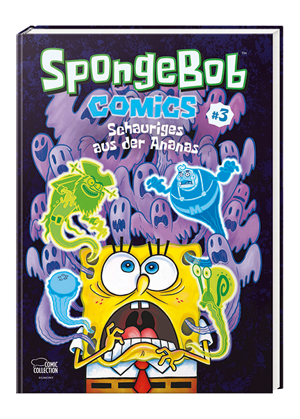 Cover Spongebob Comics - Schauriges aus der Ananas – Egmont Ehapa