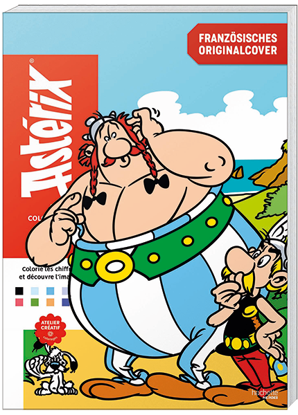 Cover Asterix Malen nach Zahlen – Egmont Ehapa
