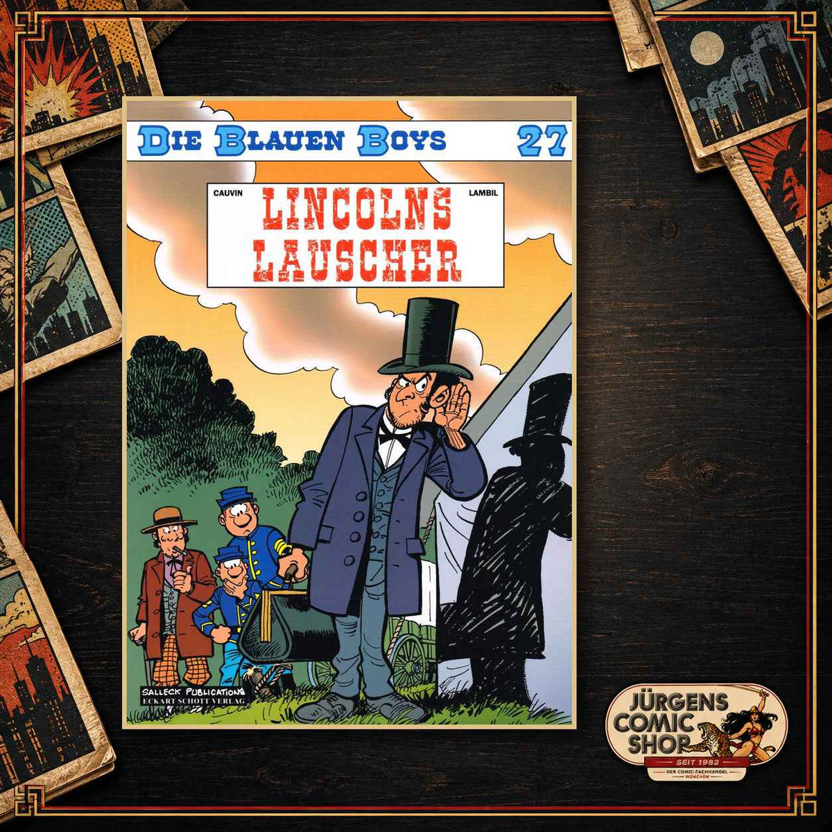 Die blauen Boys 27 – Lincolns Lauscher