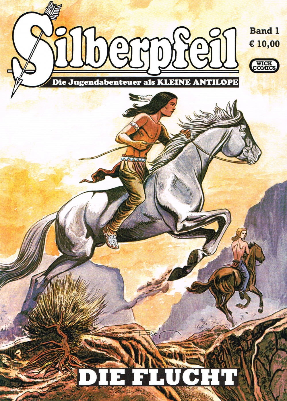 Cover Silberpfeil 01 – Die Flucht – Wick Comics