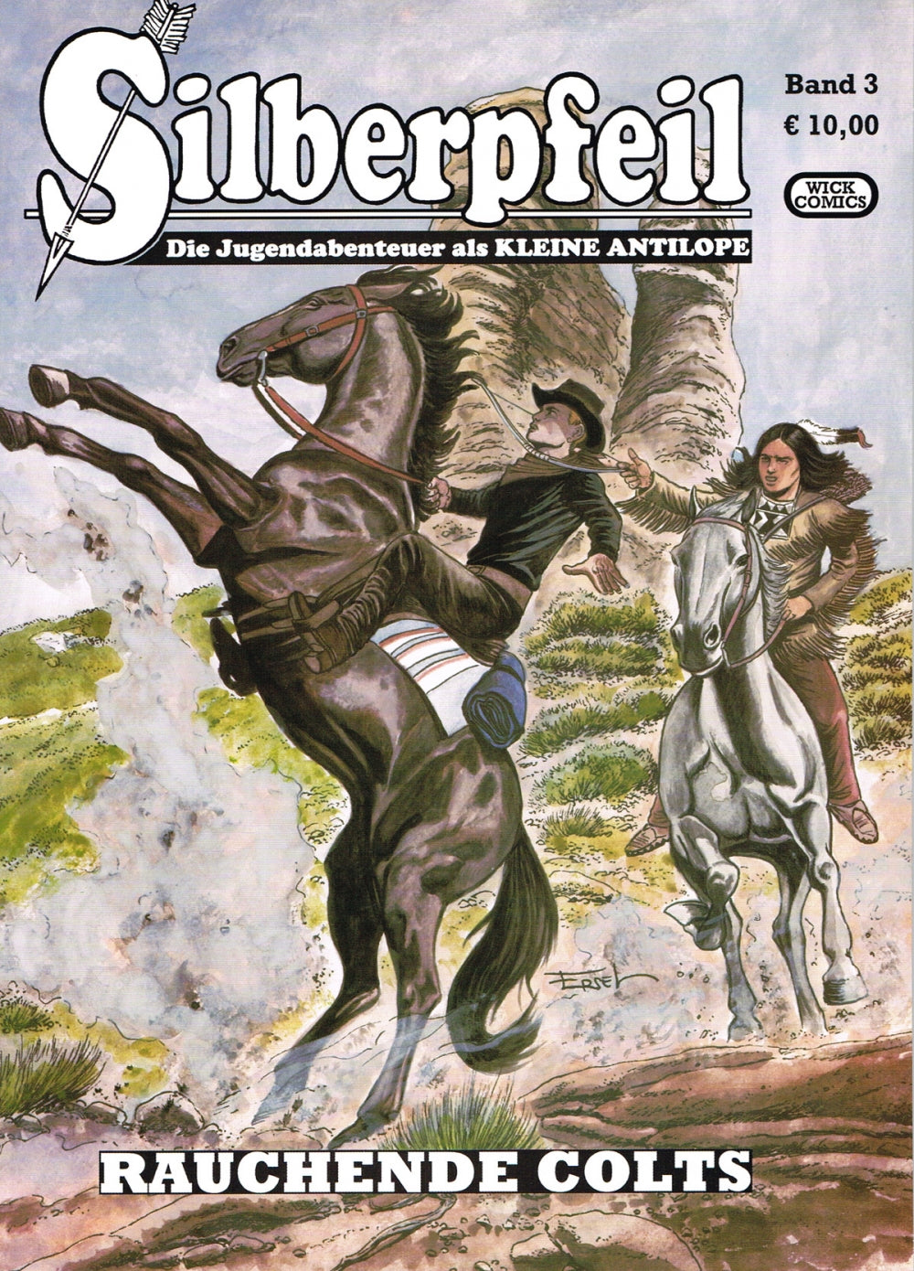 Cover Silberpfeil 03 – Rauchende Colts – Wick Comics