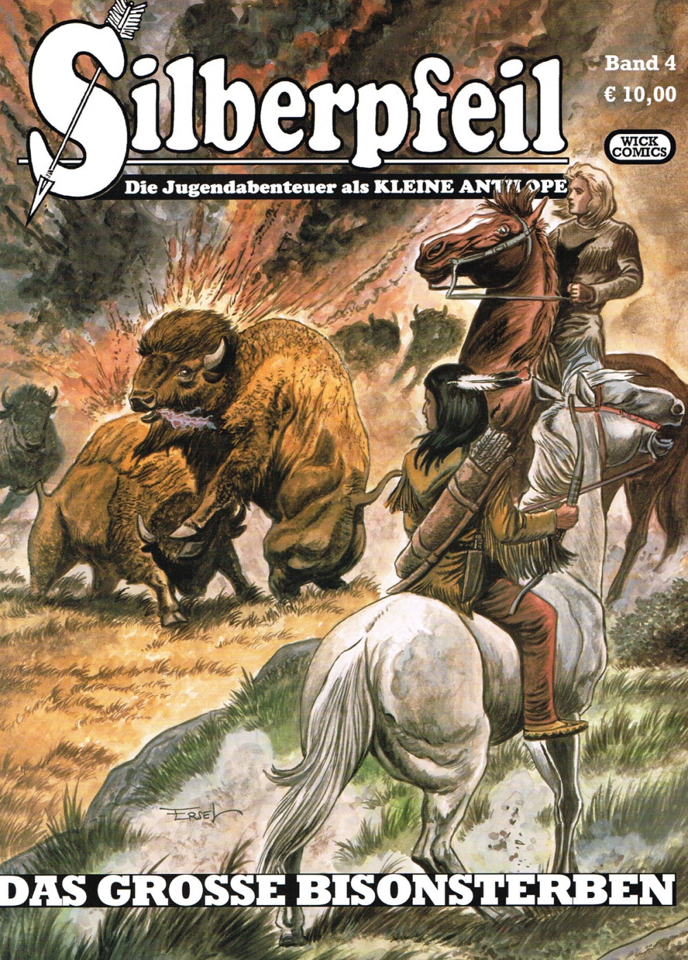 Cover Silberpfeil 04 – Das große Bisonsterben – Wick Comics