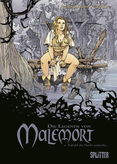 Die Legende von Malemort 4 – Sobald die Nacht anbricht – Cover