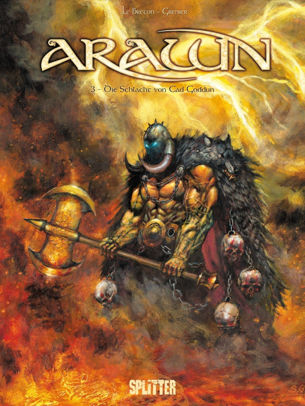 Arawn 3 – Die Schlacht von Cad Goddum – Cover
