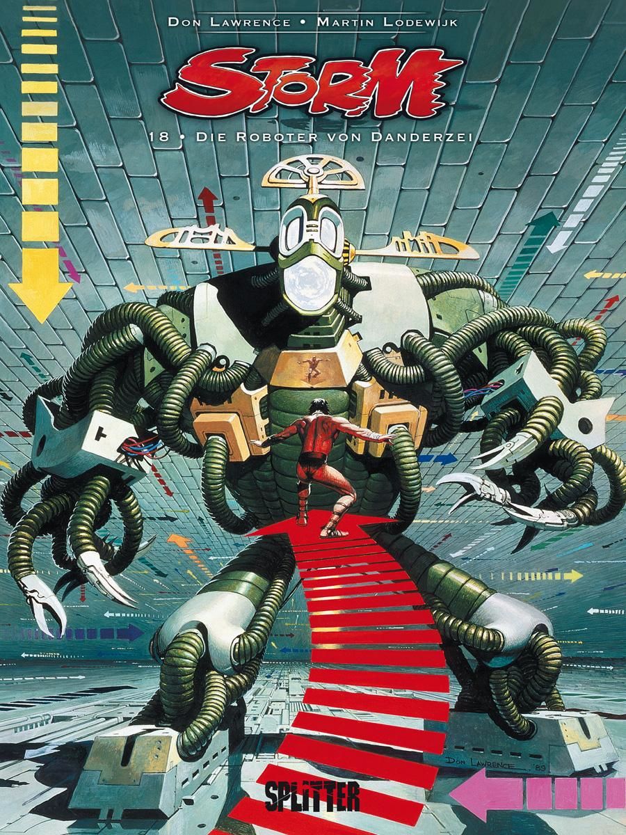 Storm 18 – Die Roboter von Danderzei – Cover