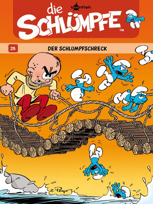 Cover Die Schlümpfe 25 – Der Schlumpfschreck – toonfish