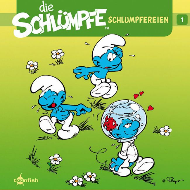 Cover Die Schlümpfe - Schlumpfereien 01 – Kurzgeschichten und Cartoon-Strips – toonfish