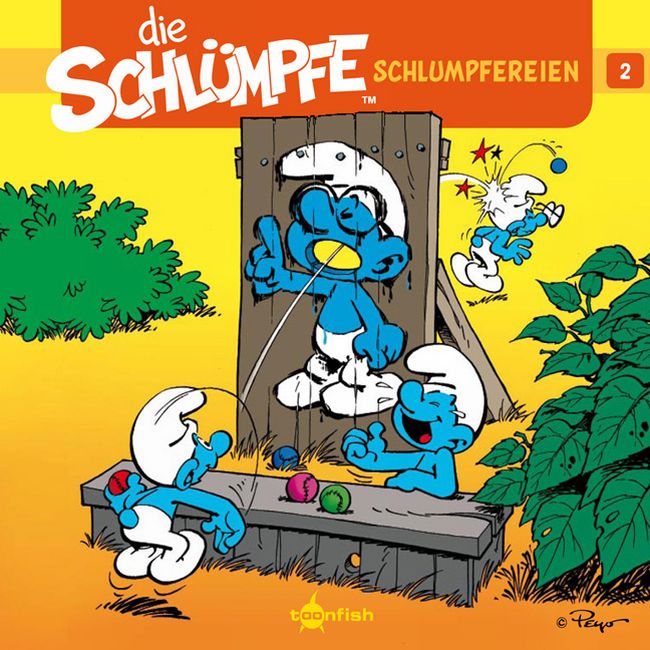 Cover Die Schlümpfe - Schlumpfereien 02 – Kurzgeschichten und Cartoon-Strips – toonfish