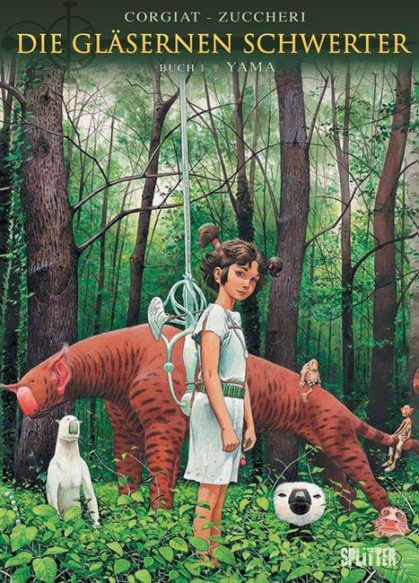 Die Gläsernen Schwerter 1 – Yama – Cover