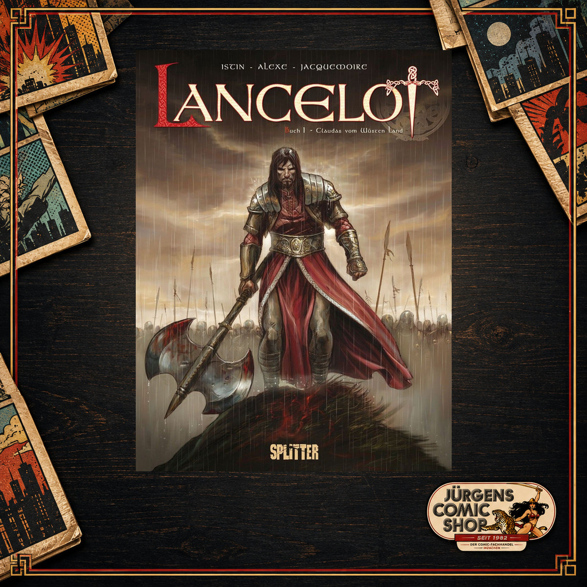 Lancelot 1 – Claudas vom Wüsten Land