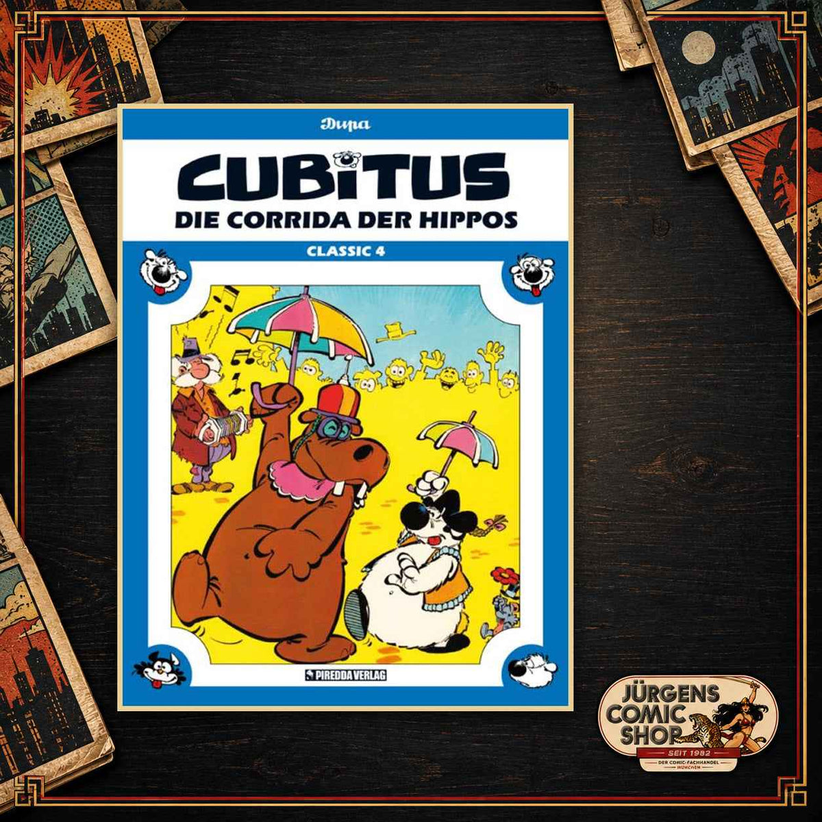 Cubitus Classic 4 – Die Corrida des Hippos