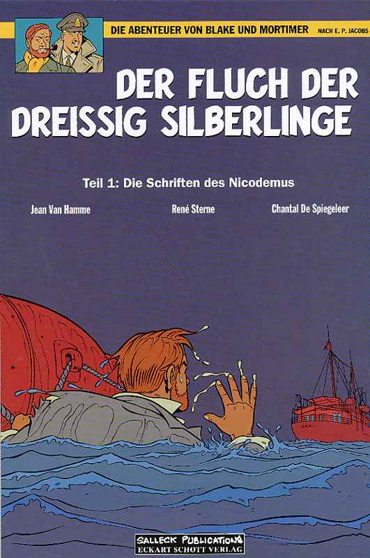 Die Abenteuer von Blake und Mortimer 16 VZA – Der Fluch der dreissig Silberlinge – Teil 1: Die Schriften des Nicodemus