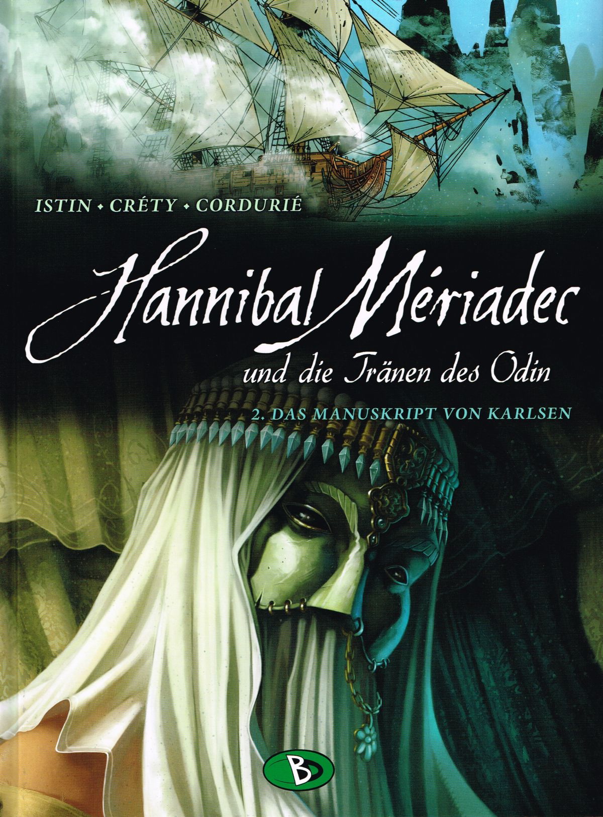 Hannibal Mériadec und die Tränen des Odin 2 – Das Manuskript von Karlsen – Cover
