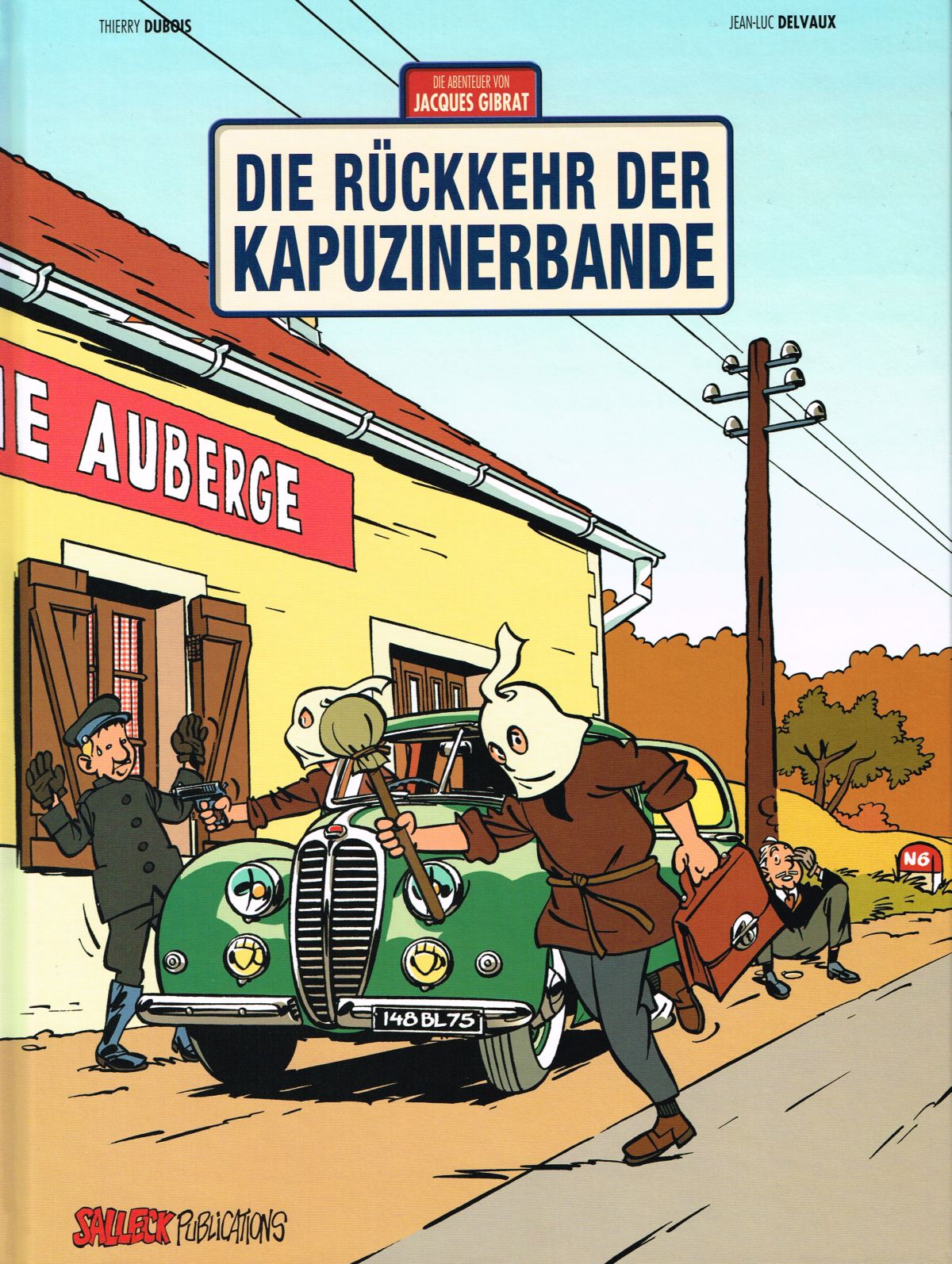Die Abenteuer von Jacques Gibrat 2 (Neuauflage) – Cover