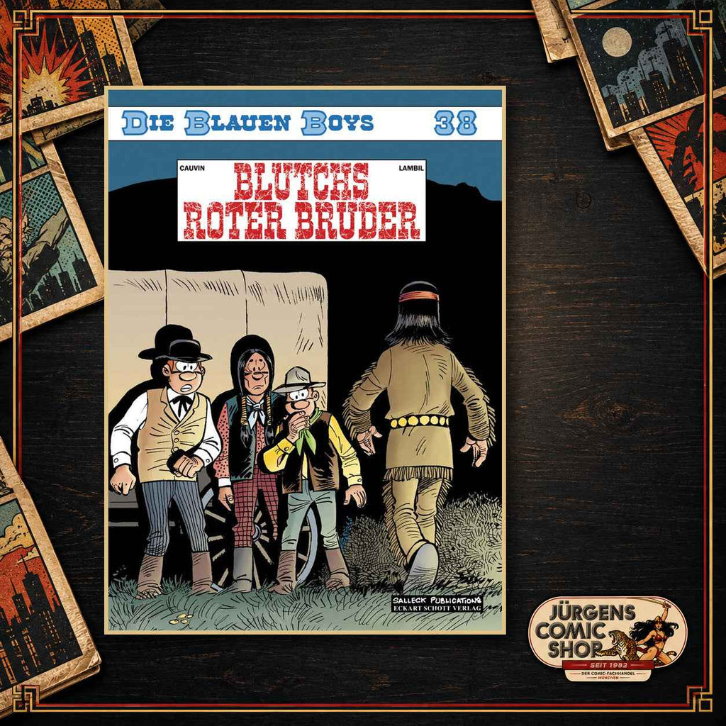 Die blauen Boys 38 – Blutchs roter Bruder