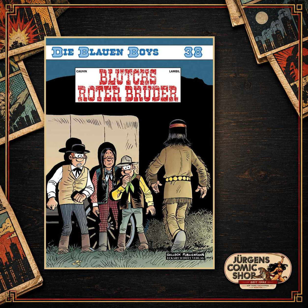 Die blauen Boys 38 – Blutchs roter Bruder