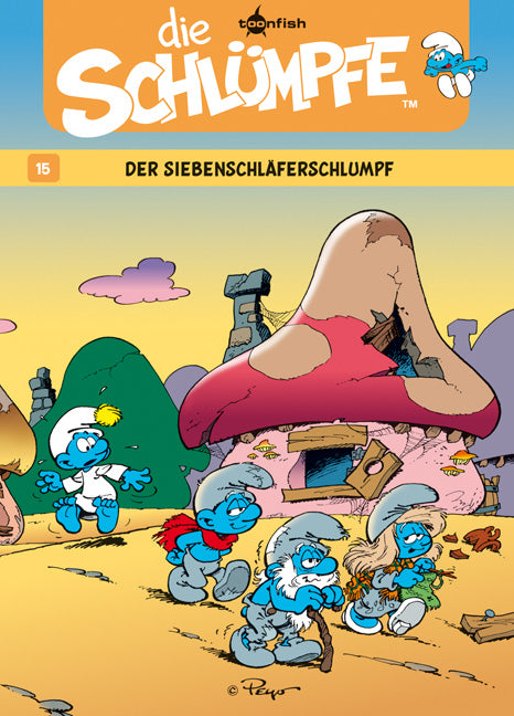Cover Die Schlümpfe 15 – Der Siebenschläferschlumpf – toonfish
