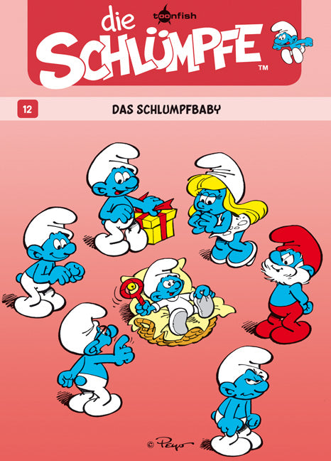 Cover Die Schlümpfe 12 – Das Schlumpfbaby – toonfish