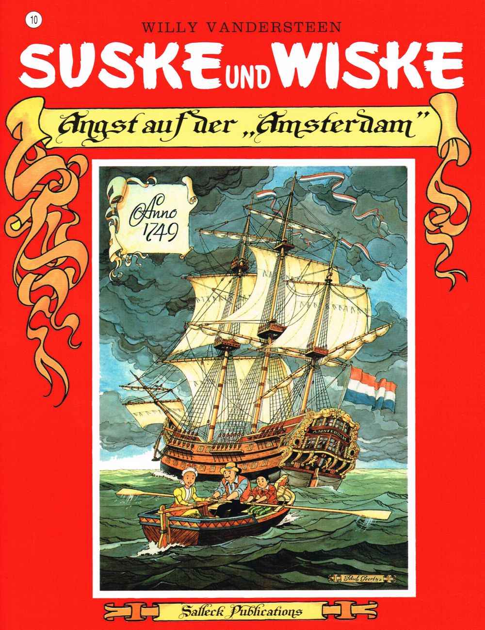 Suske und Wiske 10 – Angst auf der Amsterdam