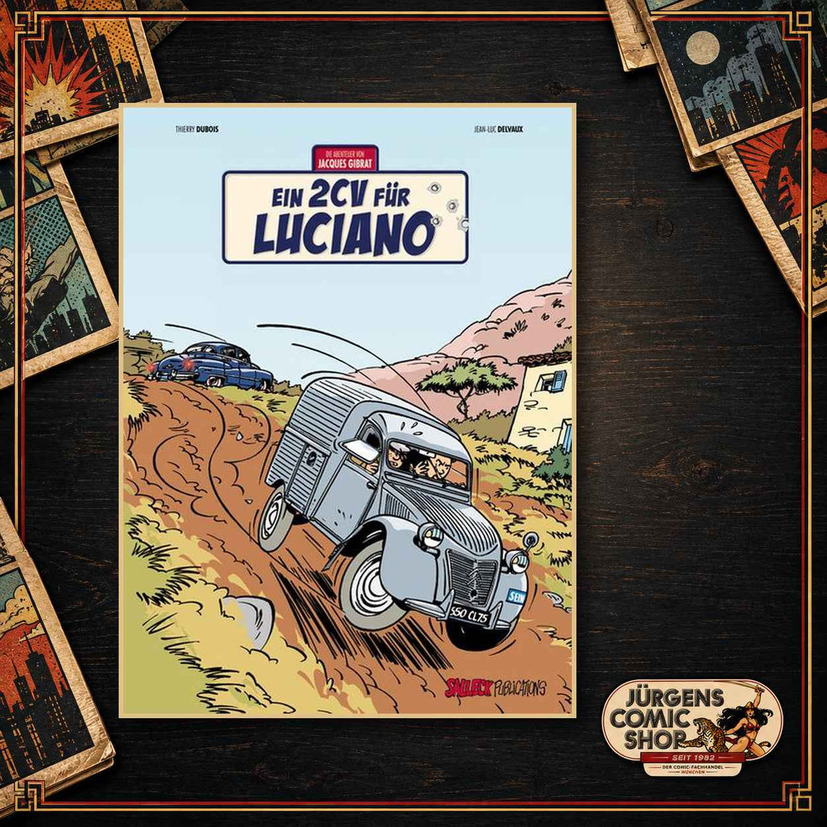 Die Abenteuer von Jacques Gibrat 3 – Ein 2 CV für Luciano