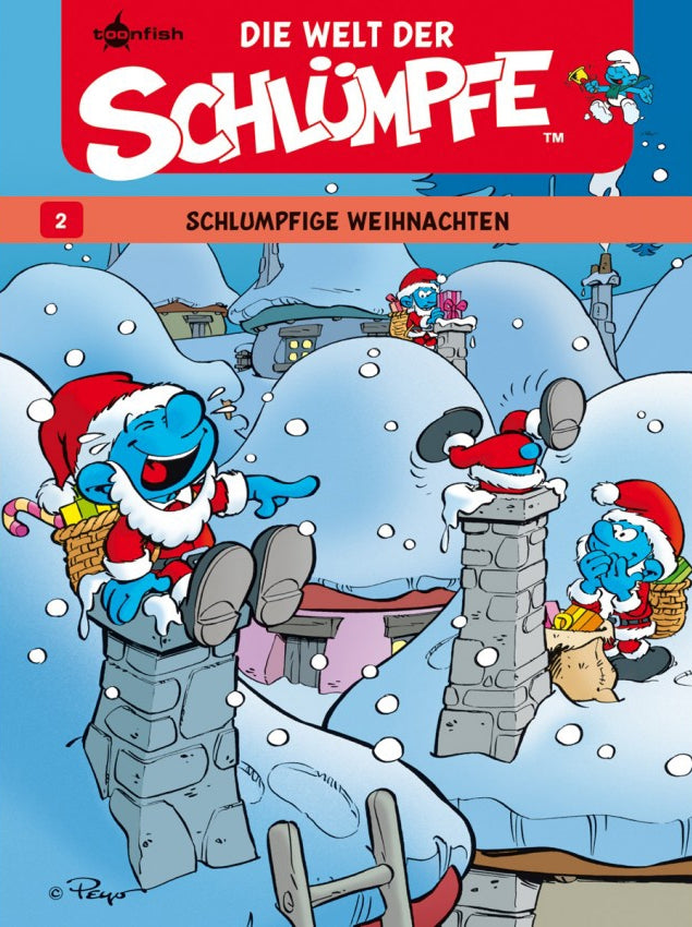 Cover Die Schlümpfe - Die Welt der Schlümpfe 2 – Schlumpfige Weihnachten – toonfish