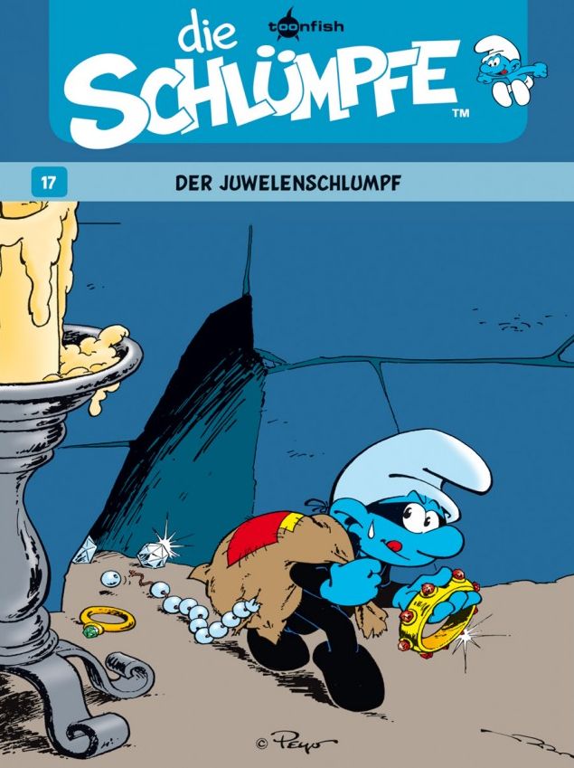 Cover Die Schlümpfe 17 – Der Juwelenschlumpf – toonfish