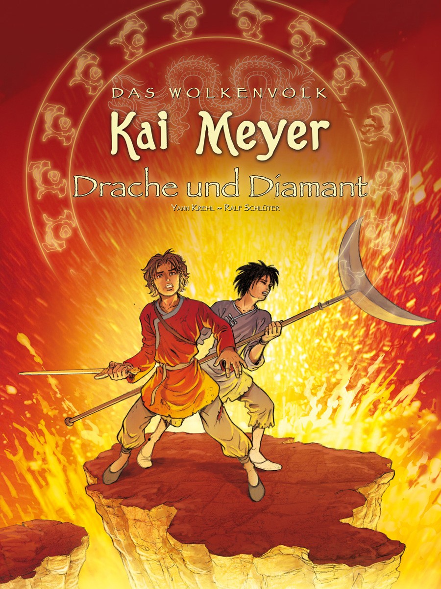 Das Wolkenvolk 5 – Drache und Diamant 1 - Lavaglut – Cover