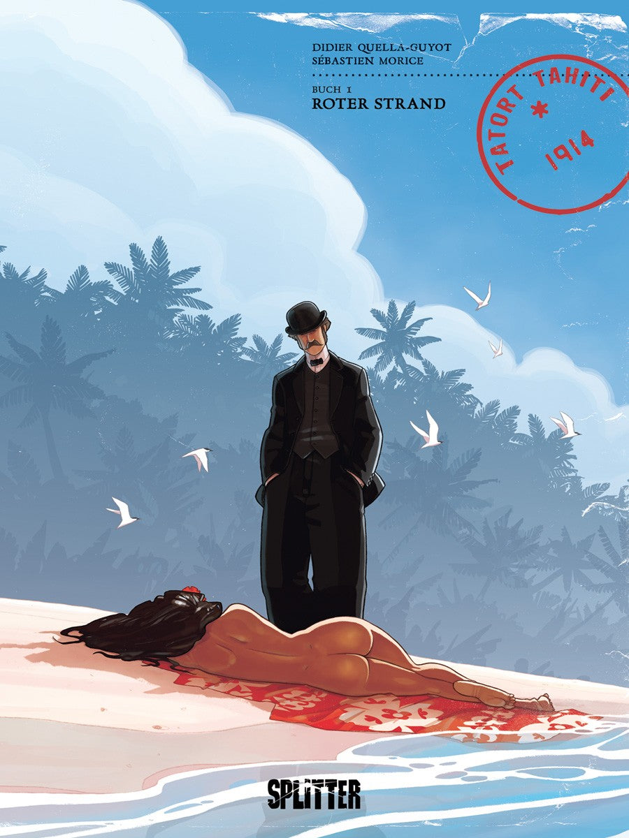 Tatort Tahiti 1 – Roter Strand – Cover