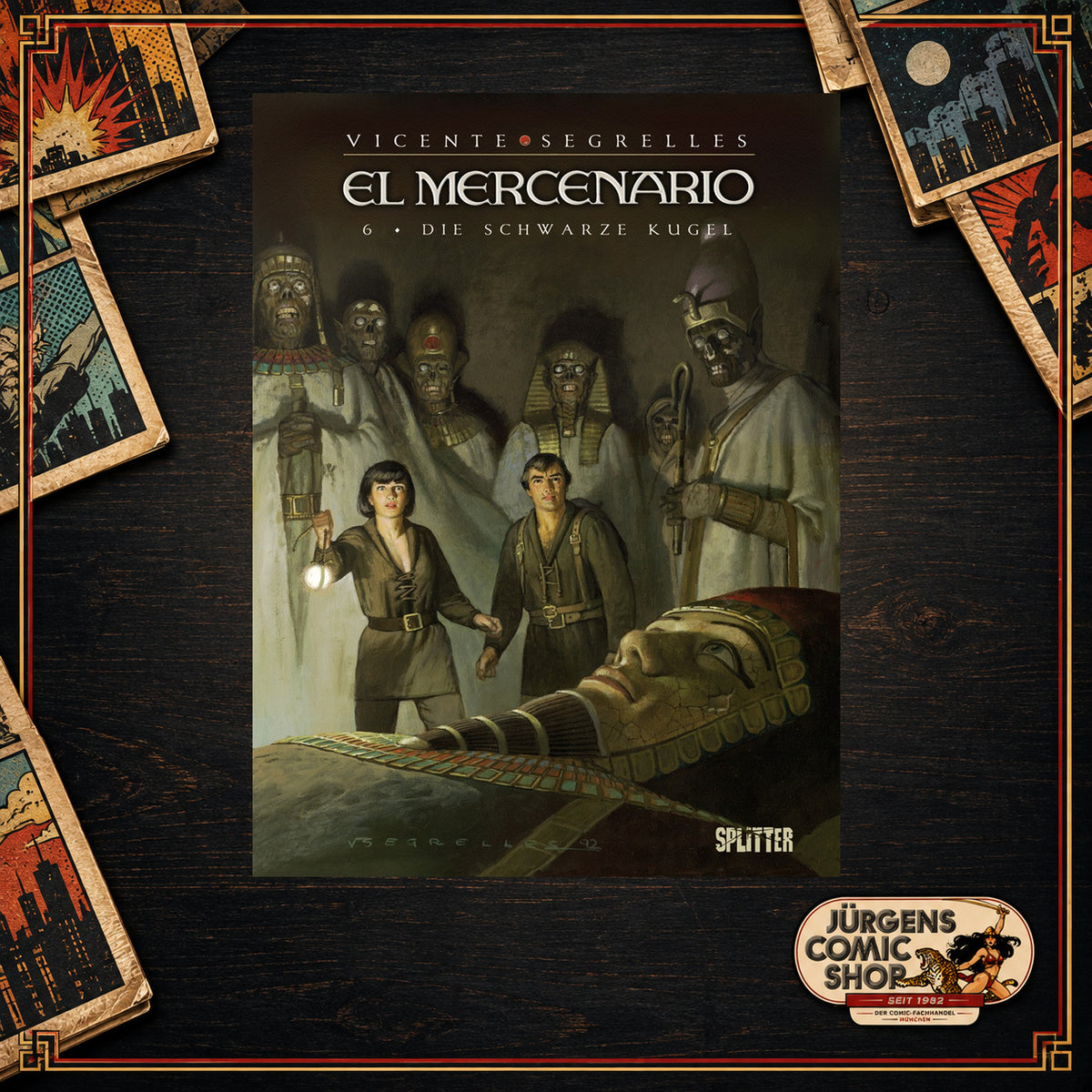 El Mercenario 06 – Die schwarze Kugel