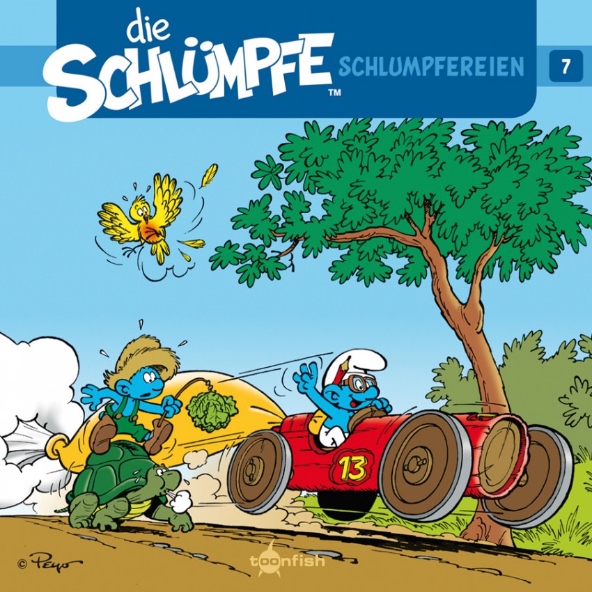 Cover Die Schlümpfe - Schlumpfereien 07 – Kurzgeschichten und Cartoon-Strips – toonfish