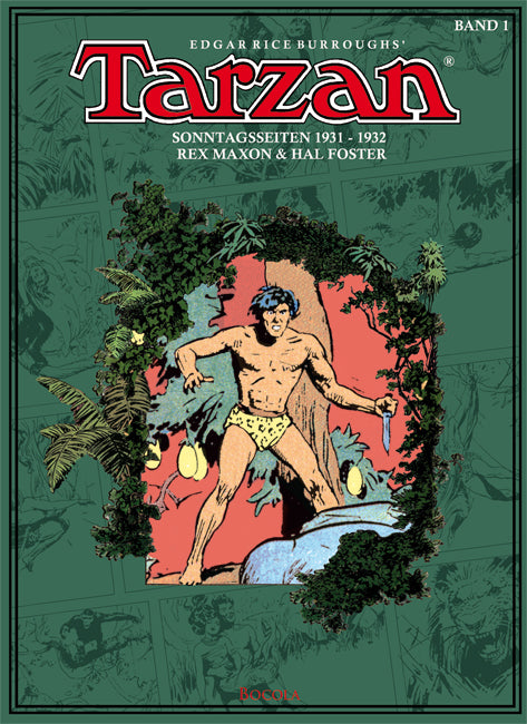 Tarzan Sonntagsseiten 01 – 1931 - 1932 – Cover