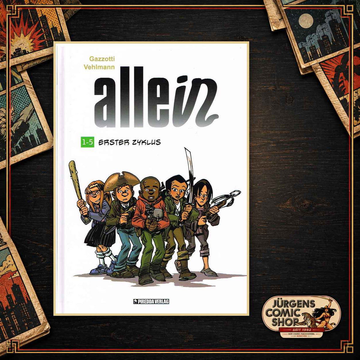 Allein Sammelband – Erster Zyklus – Band 1 bis 5