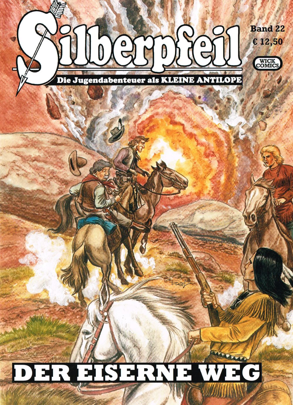 Cover Silberpfeil 22 – Der eiserne Weg – Wick Comics